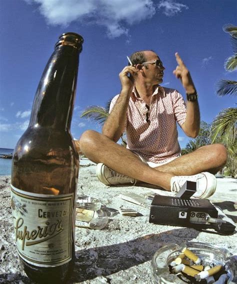 hunter s thompson alcohol use.